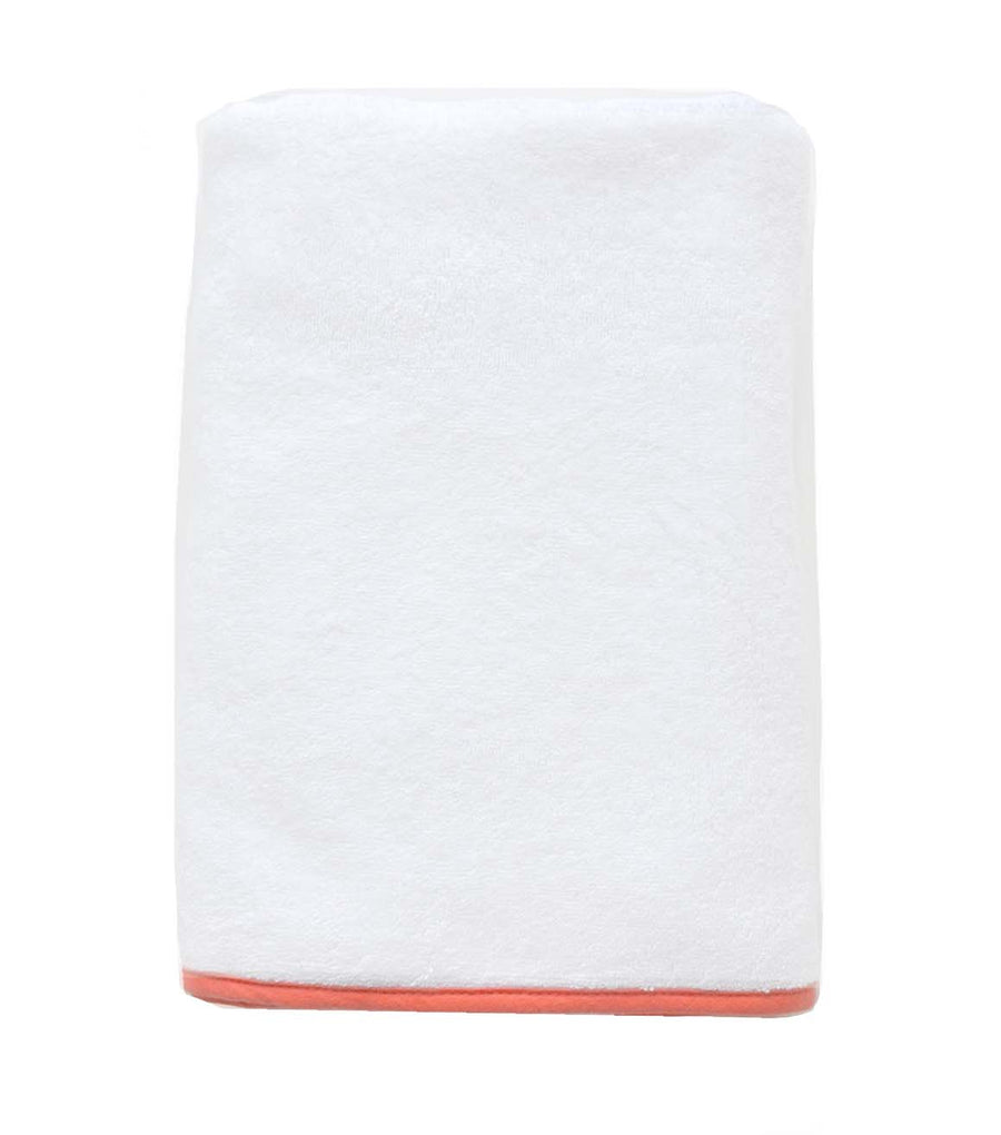 PIPED TERRY BATH TOWEL