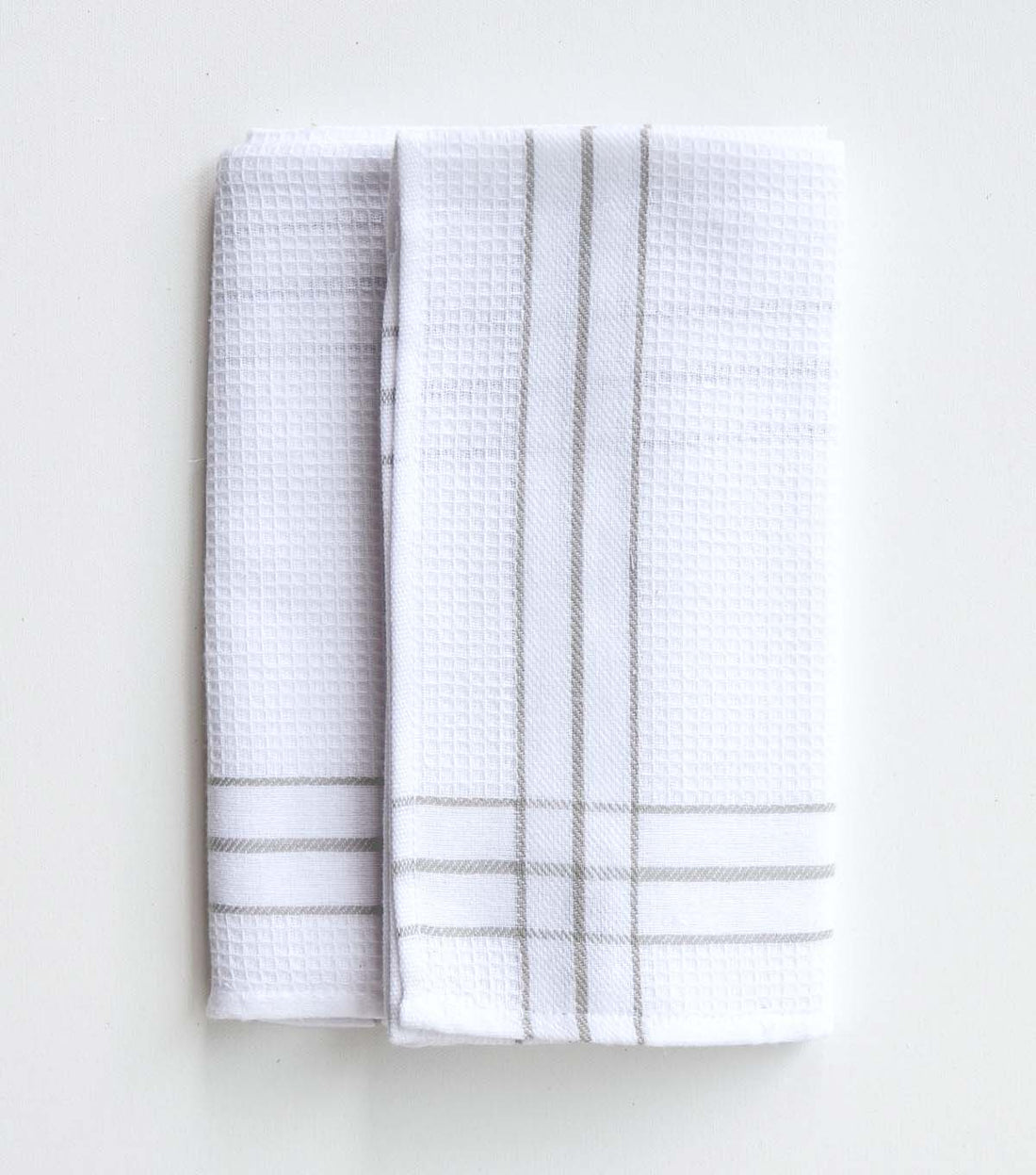 Isla Waffle Weave 100% Cotton Turkish Bath Towel - Hand Towel / Black-Ecru