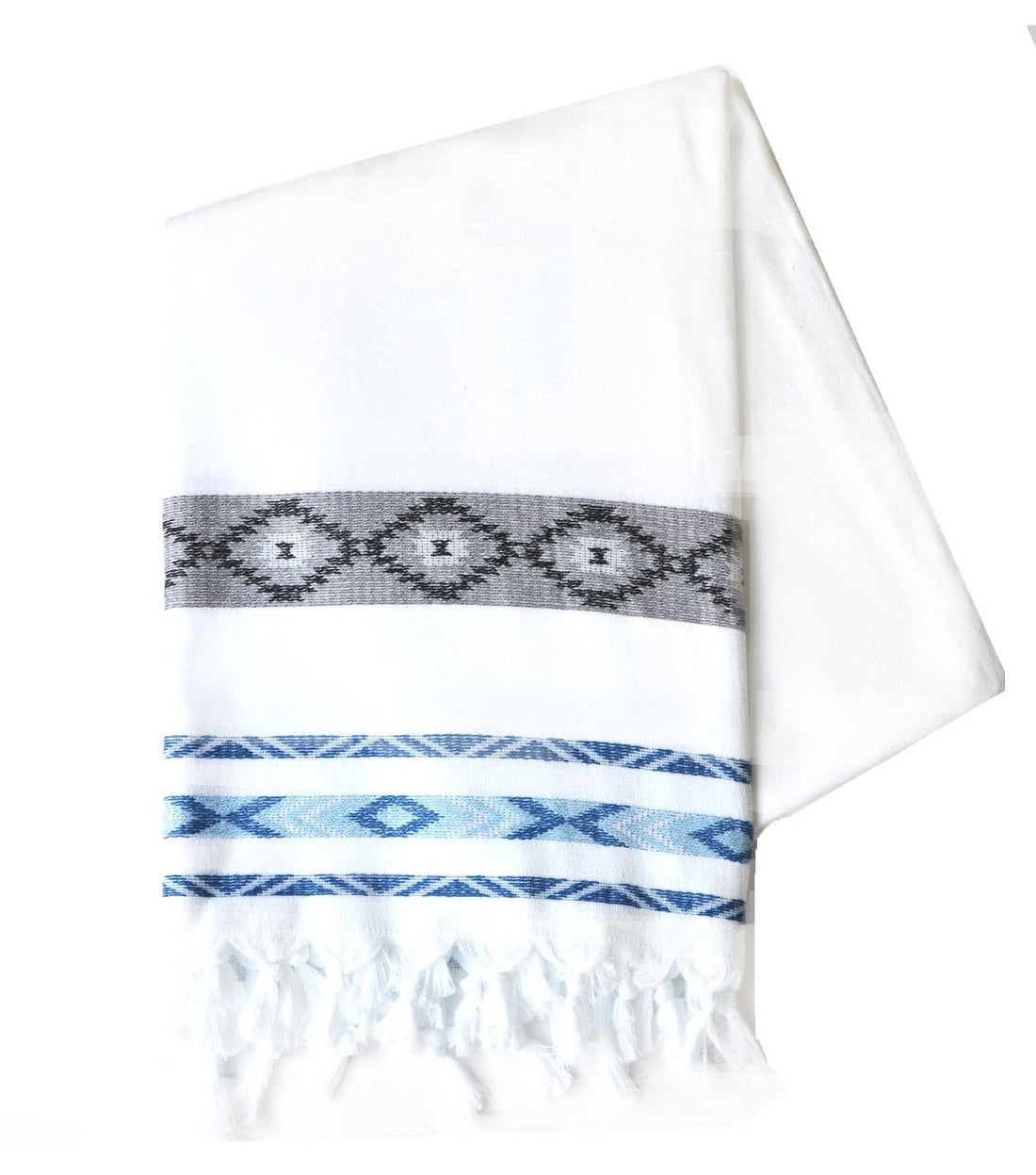 Super Luxe Plush Bath Towel White by Turkish T